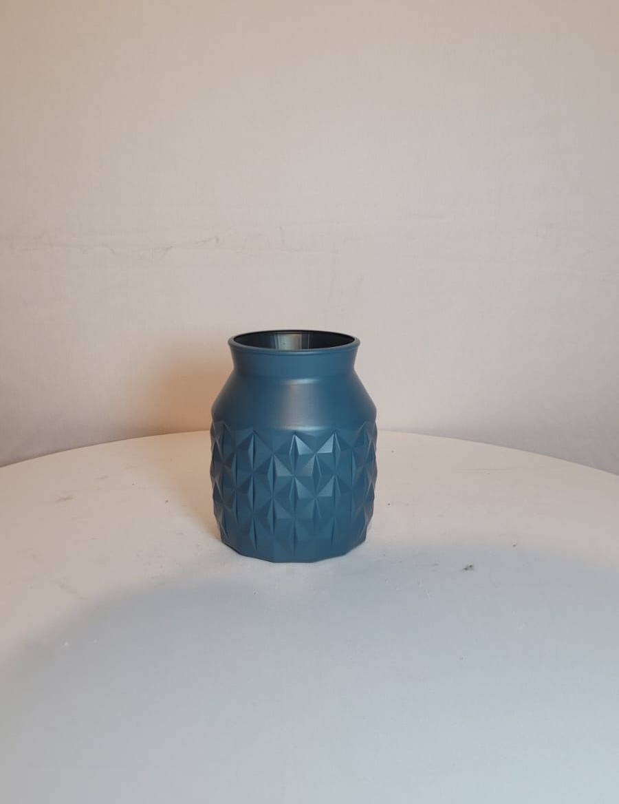 Vaso Azul Escuro P - AcervodosSonhos 
