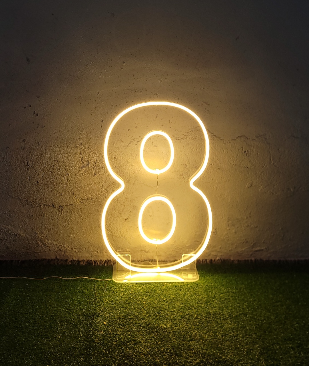Número 8 Led - AcervodosSonhos 