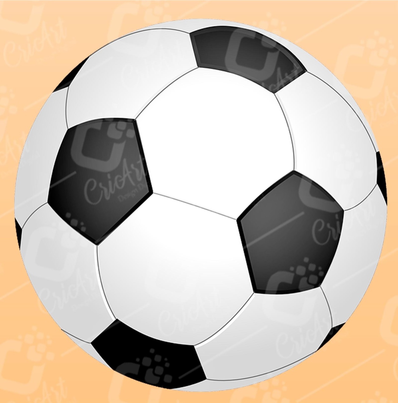 Painel Tecido 1.50 Bola Futebol  - AcervodosSonhos 