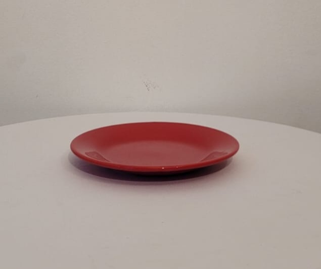 Prato Raso Vermelho  - AcervodosSonhos 