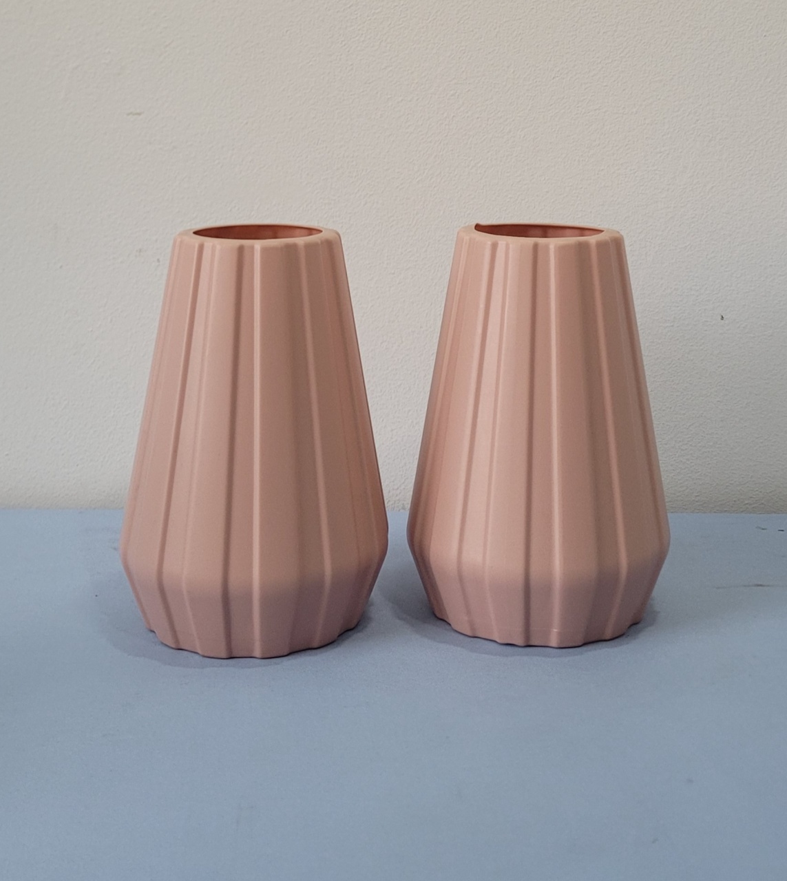 Vaso Rose Plástico P - AcervodosSonhos 