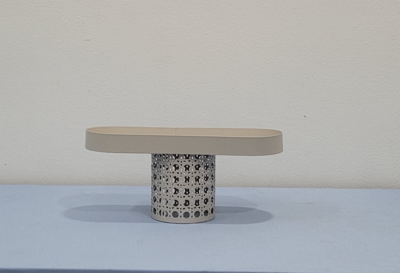 Suporte Oval Metal Telado - AcervodosSonhos 