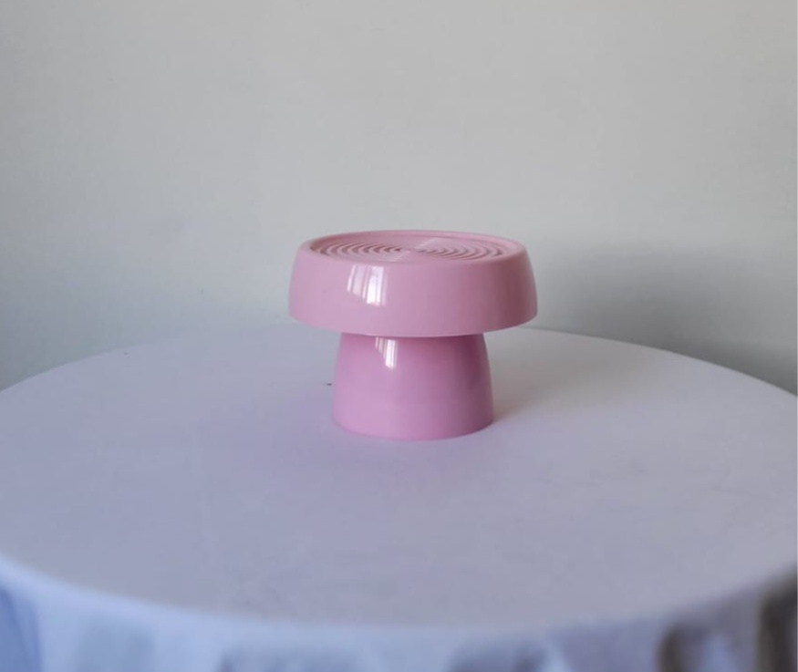 Bandeja Alegra Rosa P - AcervodosSonhos 