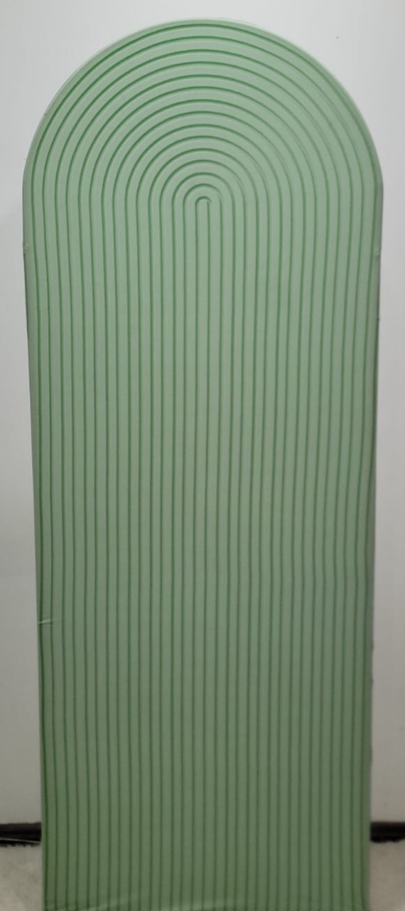 Painel Romano Espiral Verde - AcervodosSonhos 