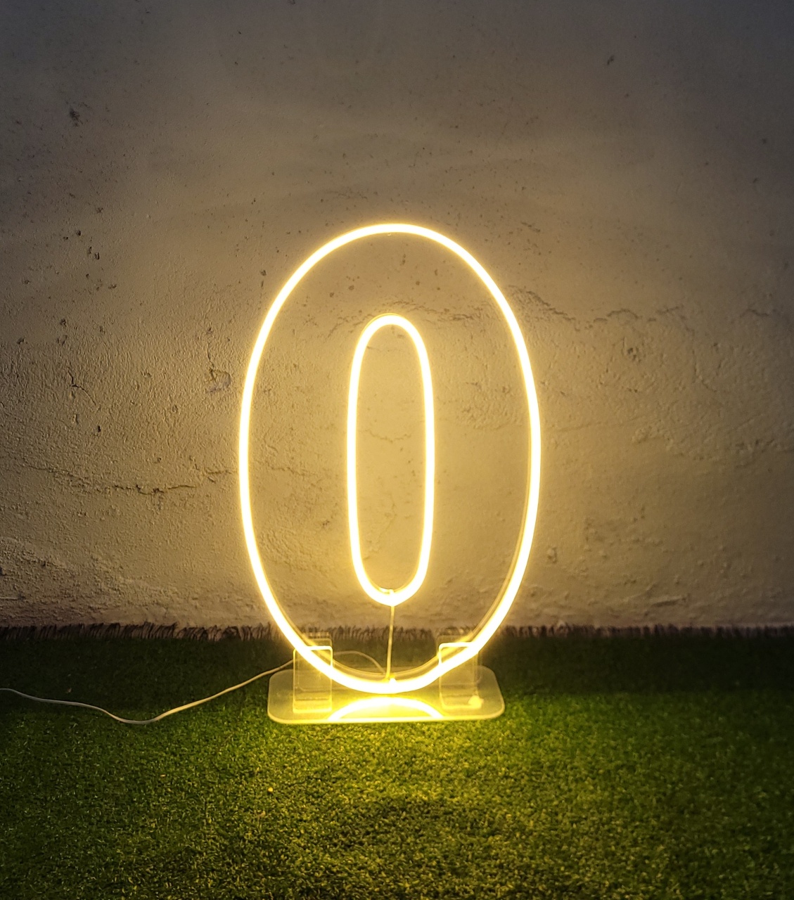 Número 0 Led  - AcervodosSonhos 