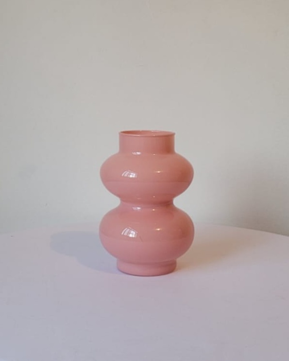 Vaso Boleado Rosa - AcervodosSonhos 