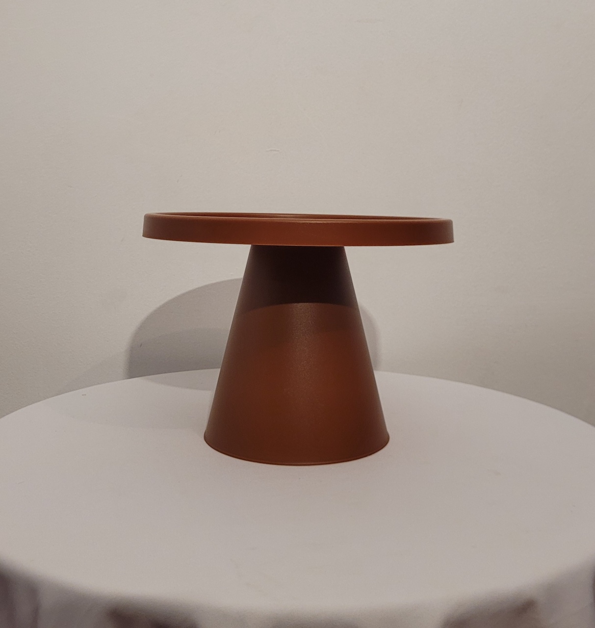 Boleira Plástica Terracota  - AcervodosSonhos 