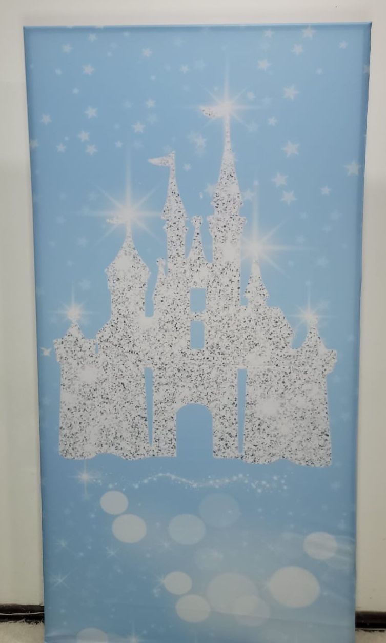Painel Retangular Castelo  - AcervodosSonhos 