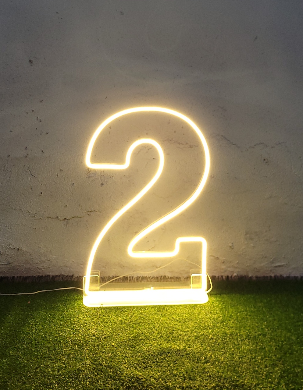 Número 2 Led  - AcervodosSonhos 
