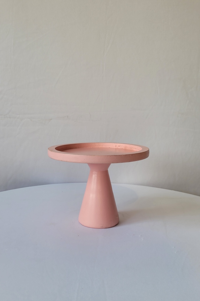 Bandeja Rosa P 13X17.5Cm - AcervodosSonhos 