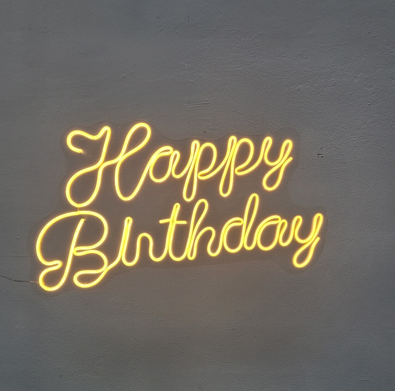 Led Happy Birthday  - AcervodosSonhos 