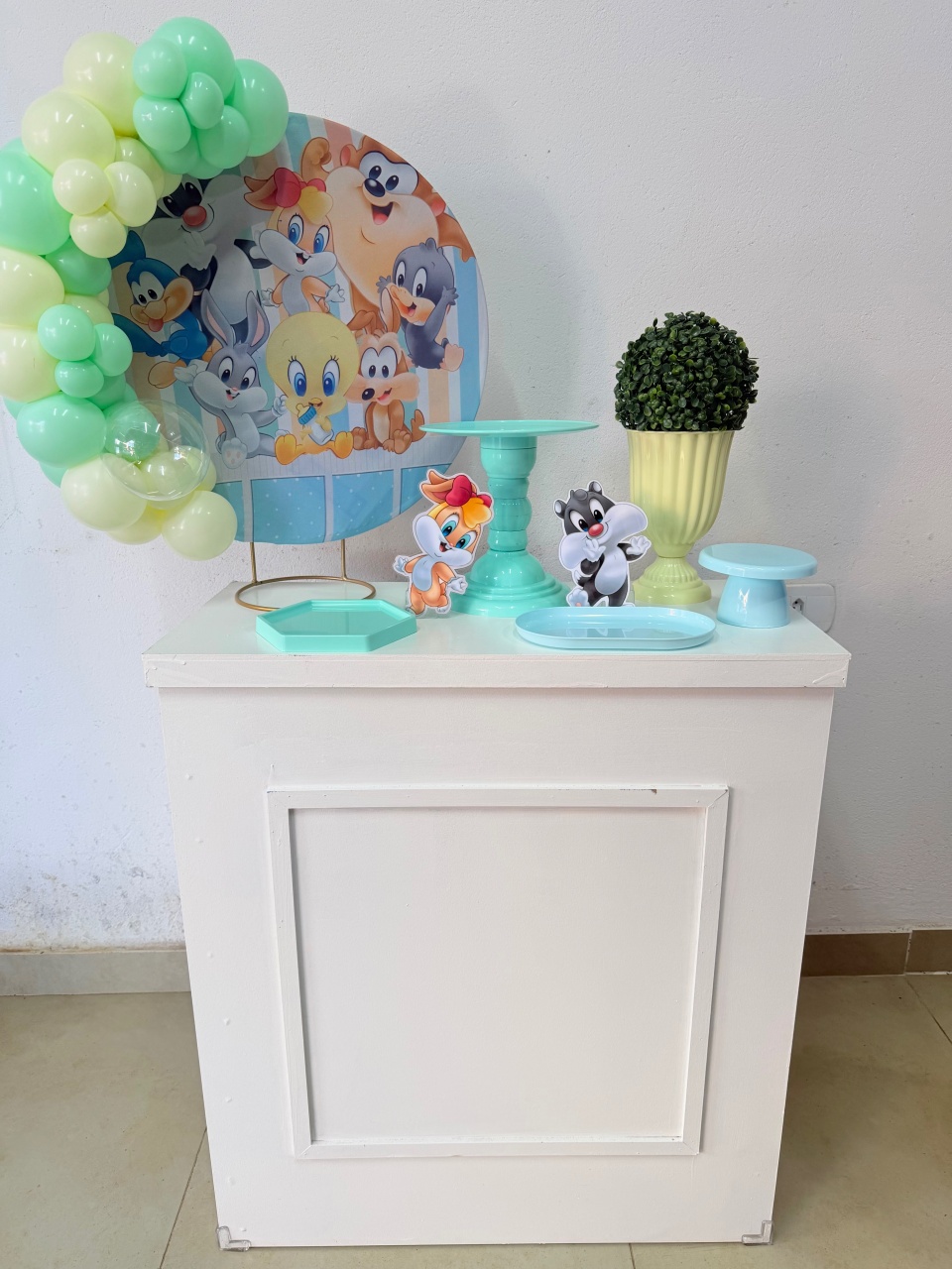 Mini Kit Baby Looney Tunes - Mundo fest 