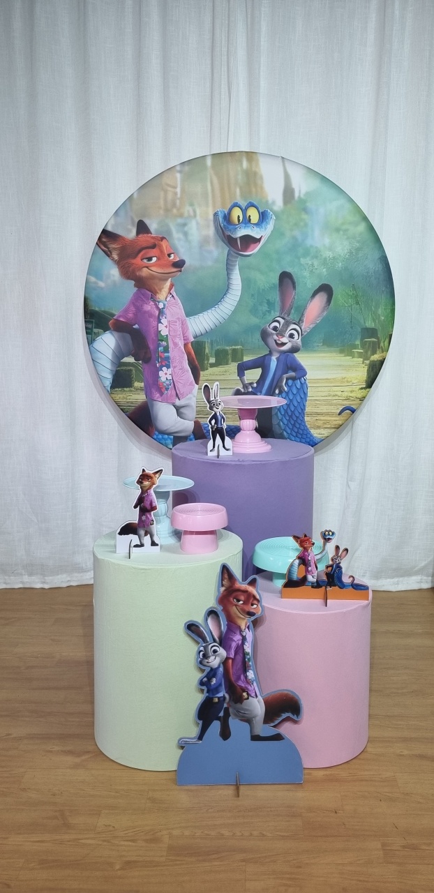 Tema Zootopia Menina  - Peticola 
