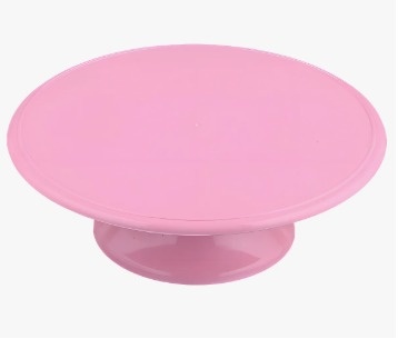 Bandeja Rosa Claro Com Pé  - MAP
