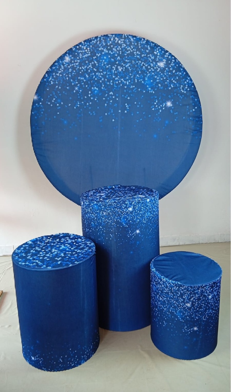 Kit Capas - Azul Com Glitter - MAP