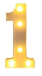 Numero 1 - Led 16Cm - MAP