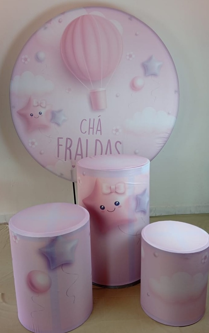 Kit Capas -  Estrelinha Rosa - MAP