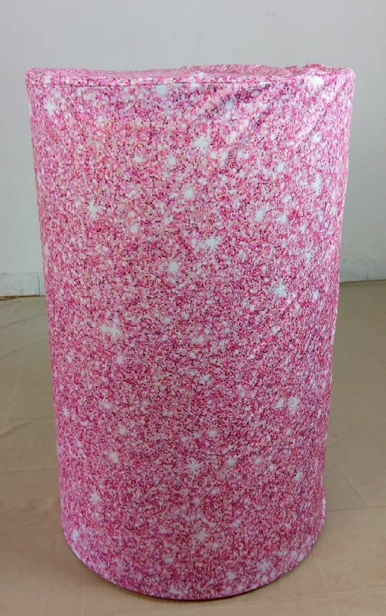 Capa Cilindro G - Rosa Com Glitter - MAP