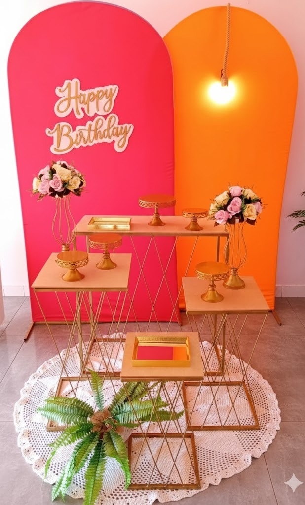 Laranja Com Pink -  Composição  Luxo - MAP