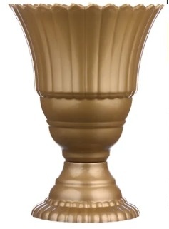 Vaso Real Dourado Médio - MAP