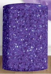 Capa Cilindro G - Roxa Com Glitter - MAP