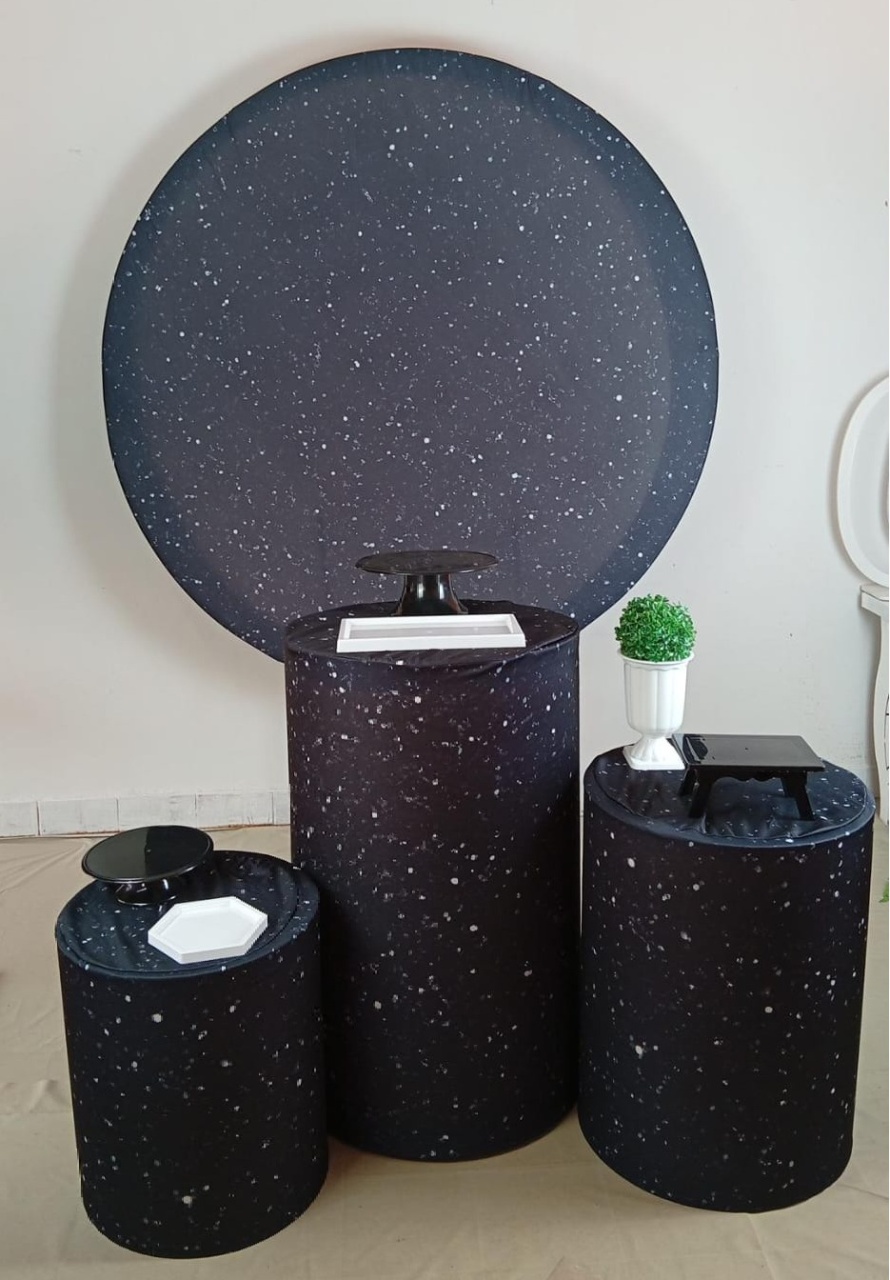 Preto Com Glitter - P - MAP