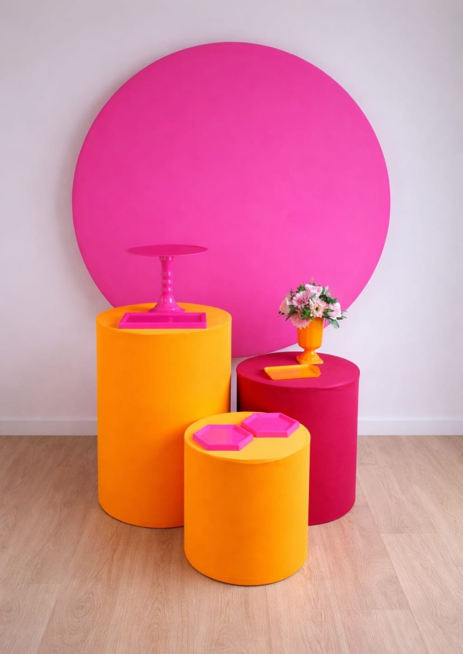 Pink Com Laranja  - P  - MAP