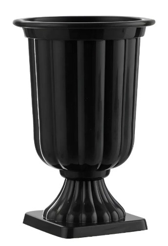 Vaso Romano Preto Médio  - MAP