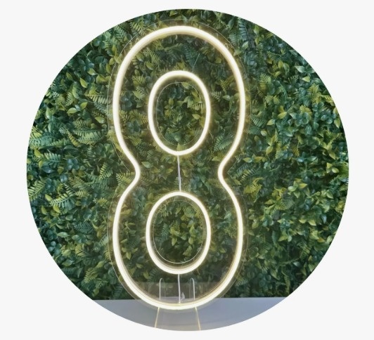Numero 8 - Led   - MAP