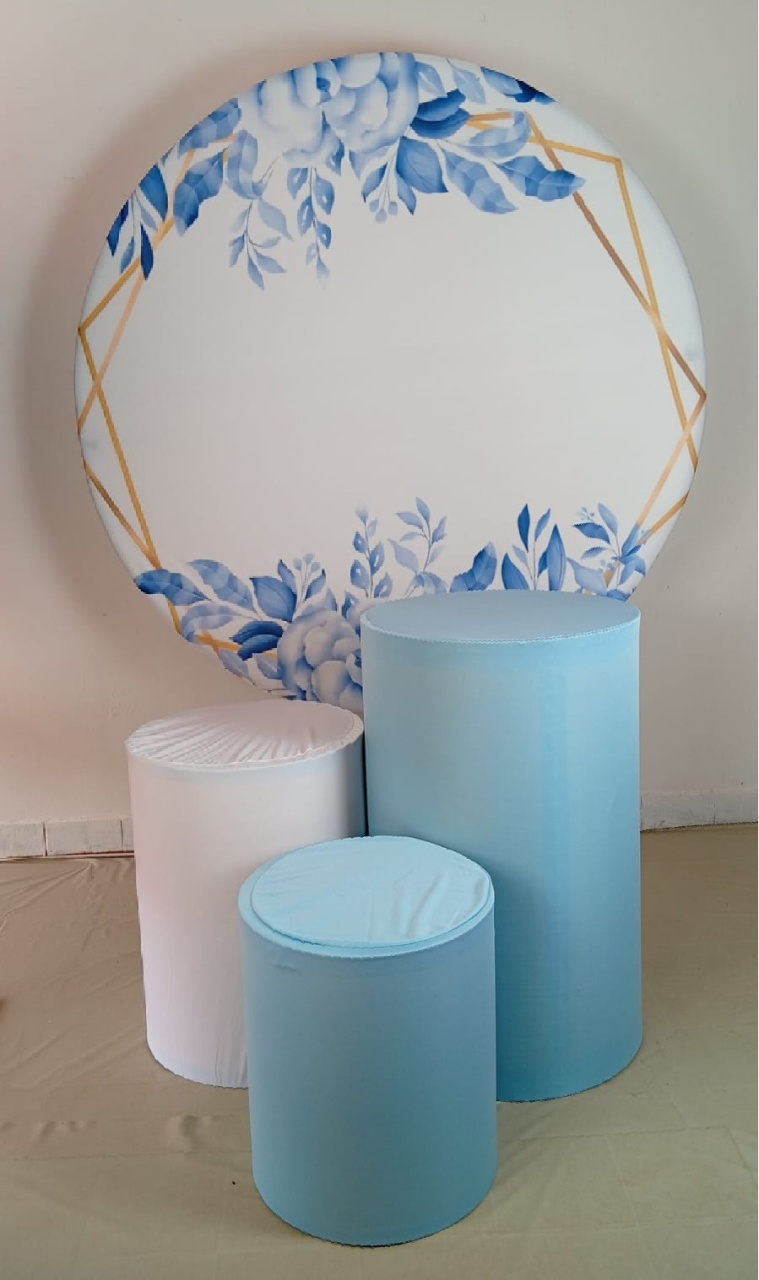 Kit Capas - Azul Floral - MAP