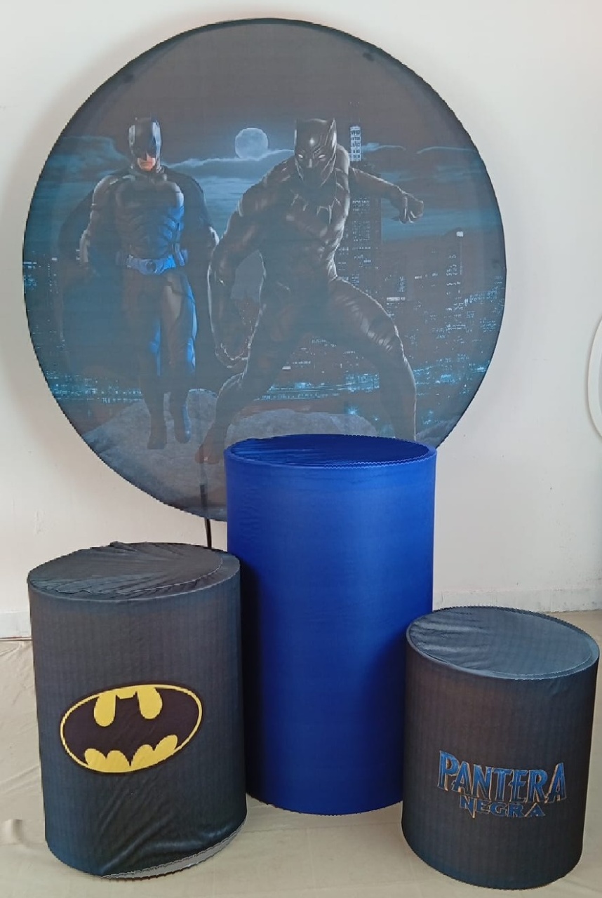 Kit Capas - Batman E Pantera Negra - MAP