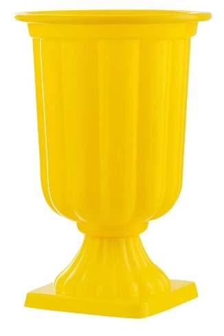 Vaso Romano Amarelo Médio   - MAP