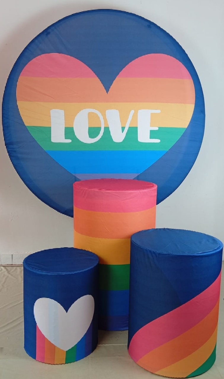 Kit Capas - Arco Iris Love - MAP