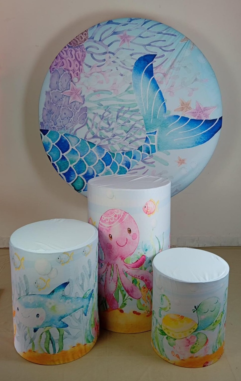 Kit Capas - Fundo Do Mar - MAP