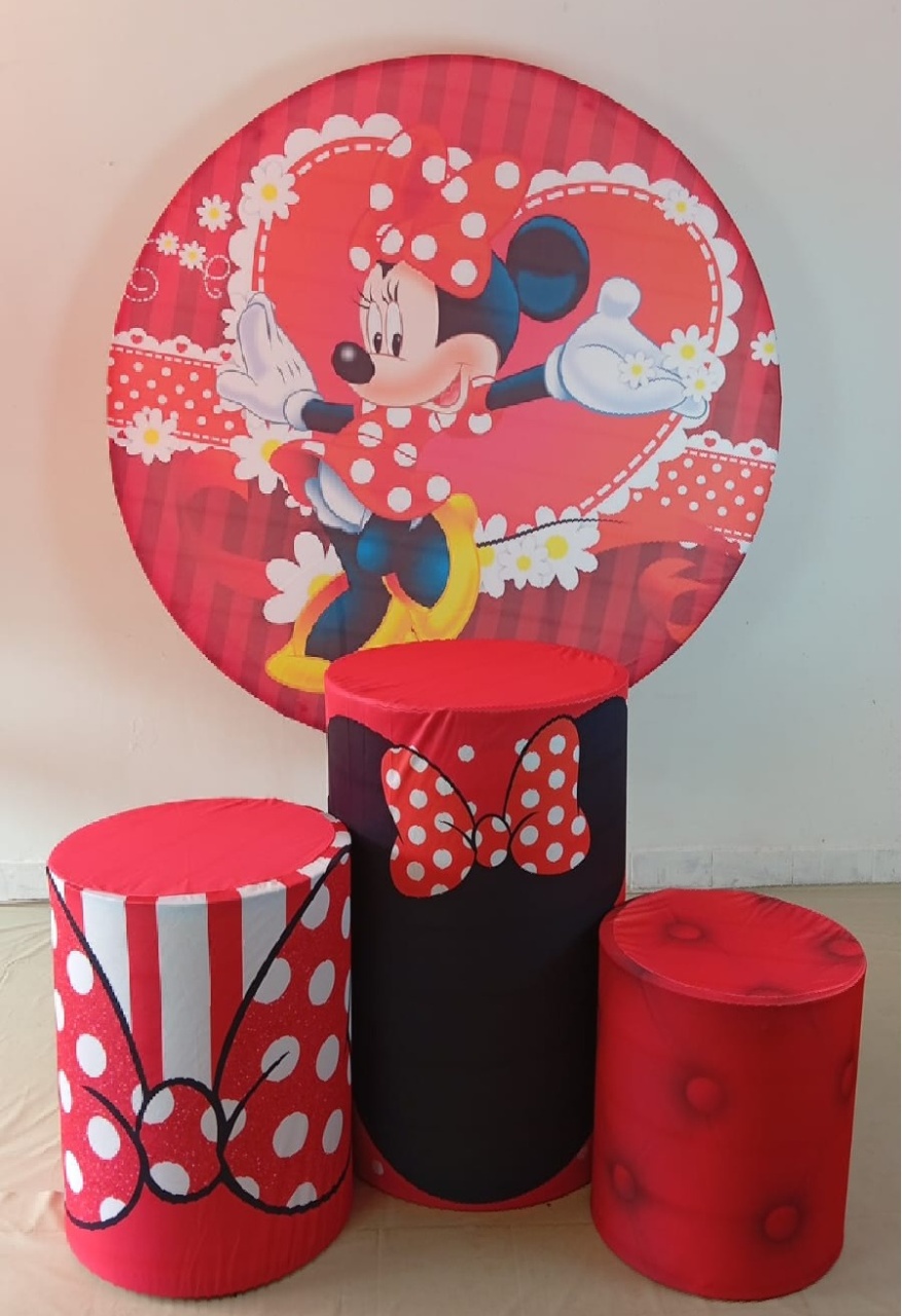 Kit Capas - Minnie Vermelha - MAP