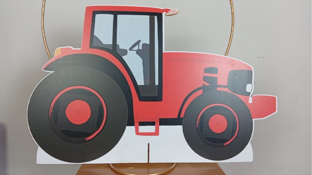 Trator Vermelho - Display G - MAP