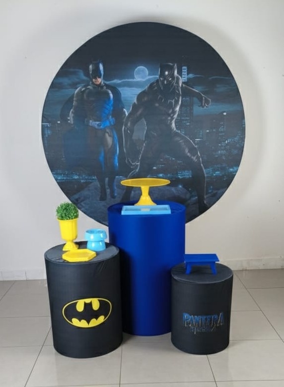 Batman E Pantera Negra - P   - MAP