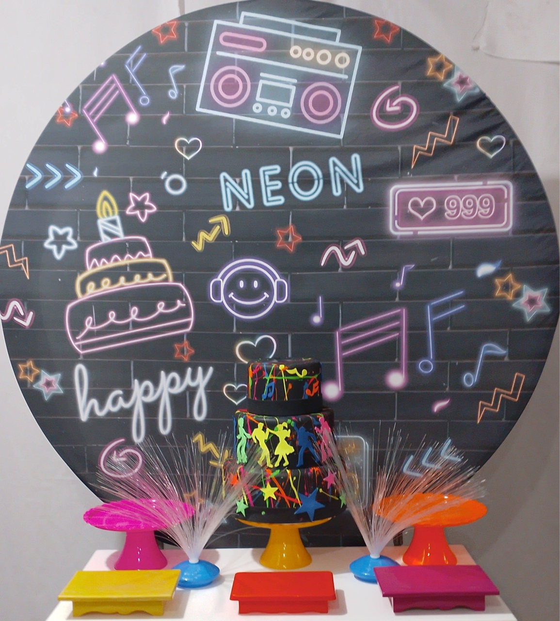 Kit Sem Mesa Neon 2  - Realize Decorações