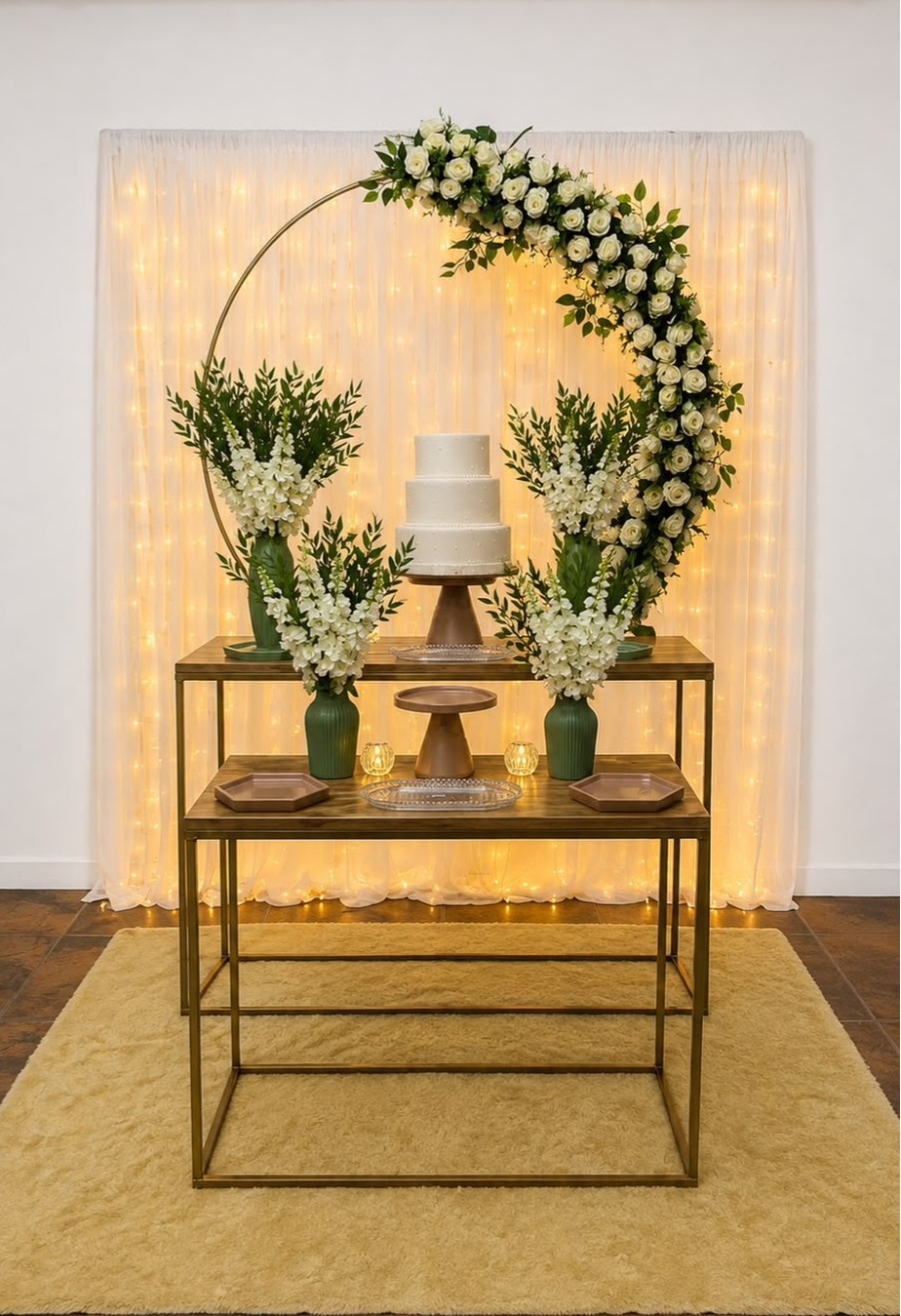 Casamento Com Montagem Verde Eucalipto 6 - Realize Decorações