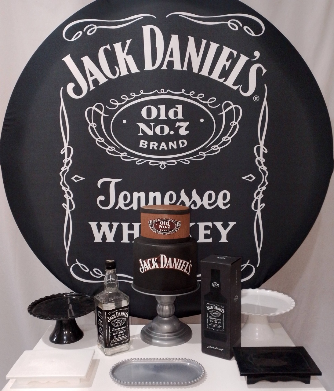 Kit Sem Mesa Jack Daniells  - Realize Decorações