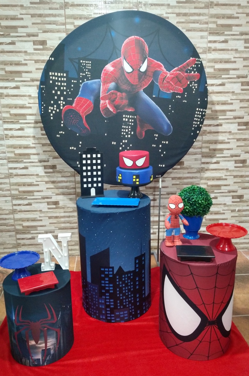 Pegue E Monte Homem Aranha  - Realize Decorações