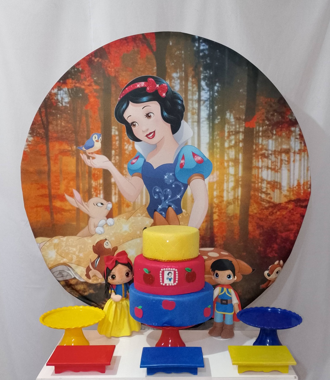 Kit Sem Mesa Branca de Neve  - Realize Decorações