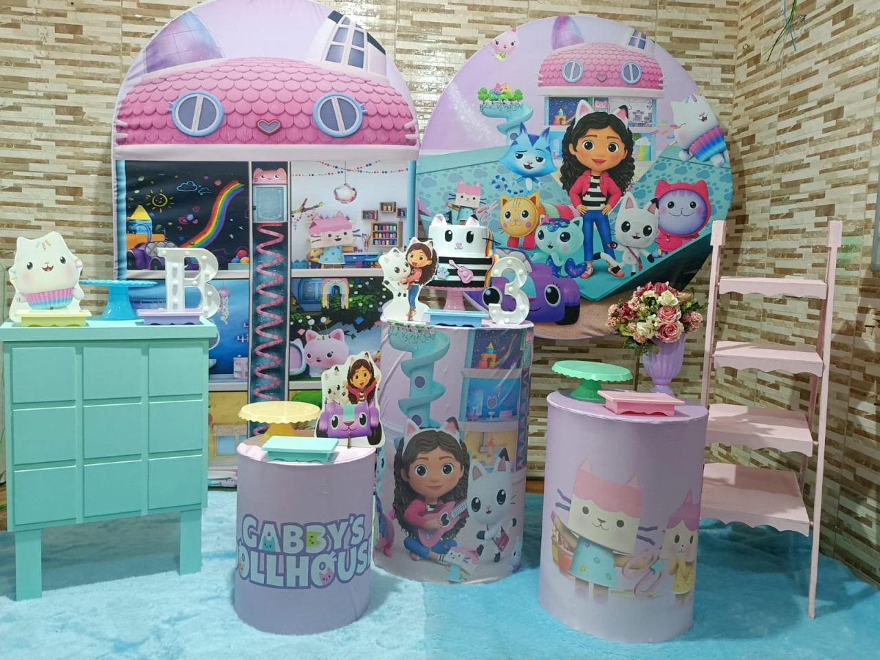 Pegue E Monte Casa Mágica da Gaby Luxo - Realize Decorações