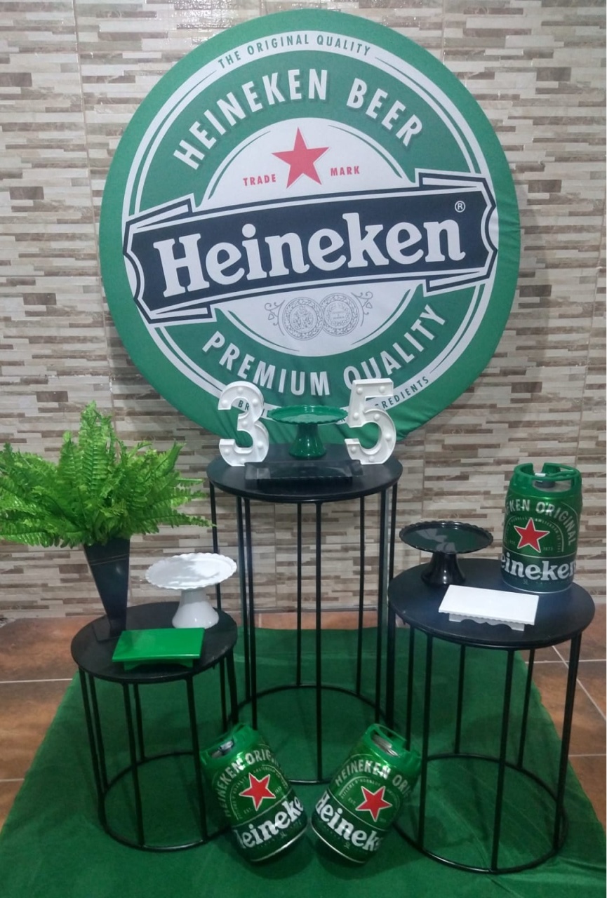 Pegue E Monte Heineken - Realize Decorações