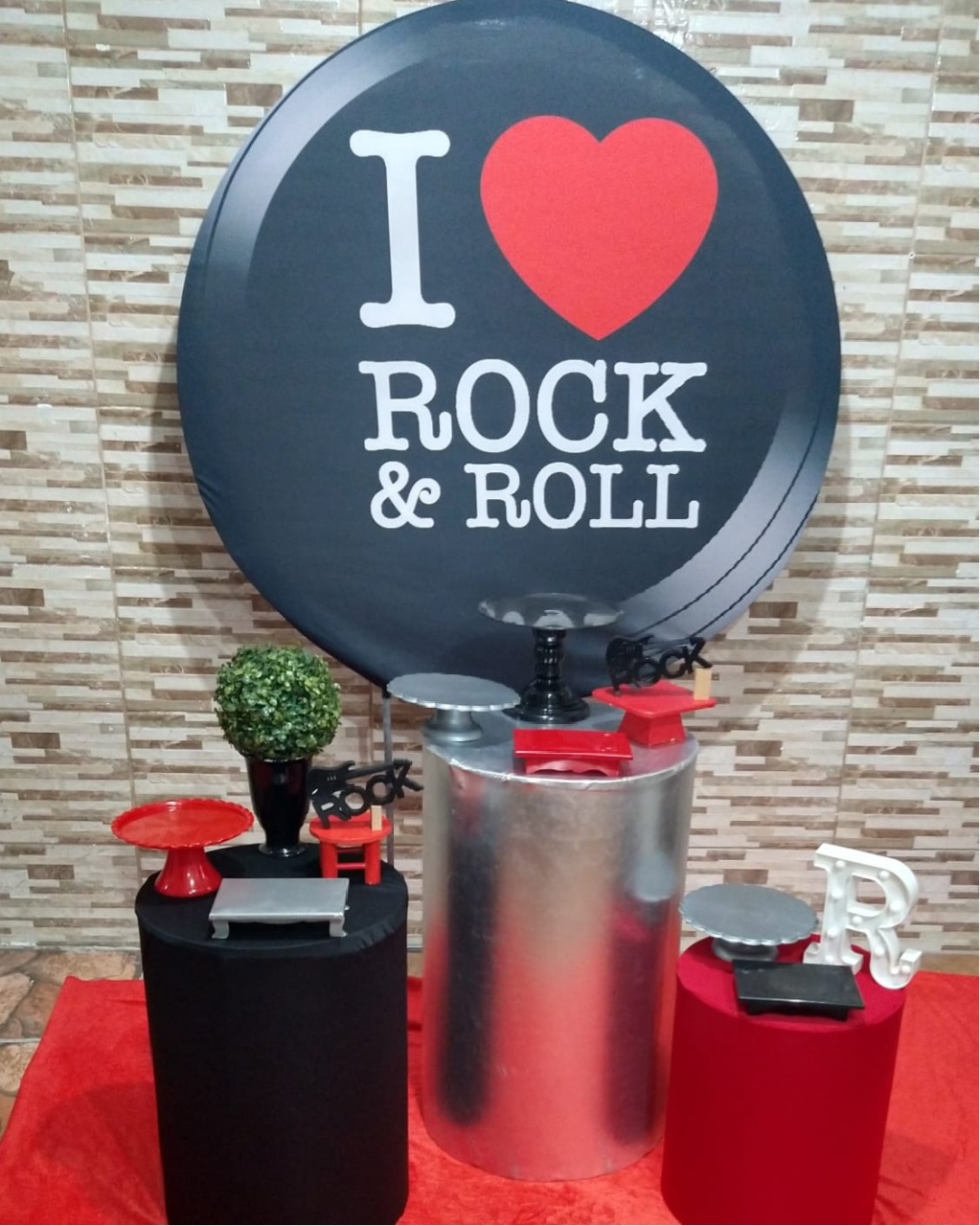 Pegue E Monte Rock - Realize Decorações