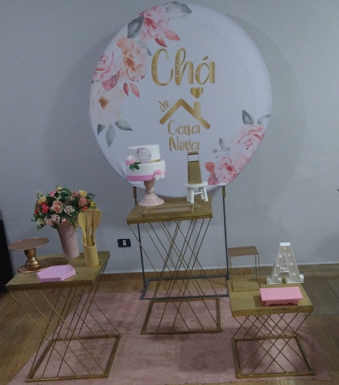 Pegue E Monte Chá de Nova  - Realize Decorações