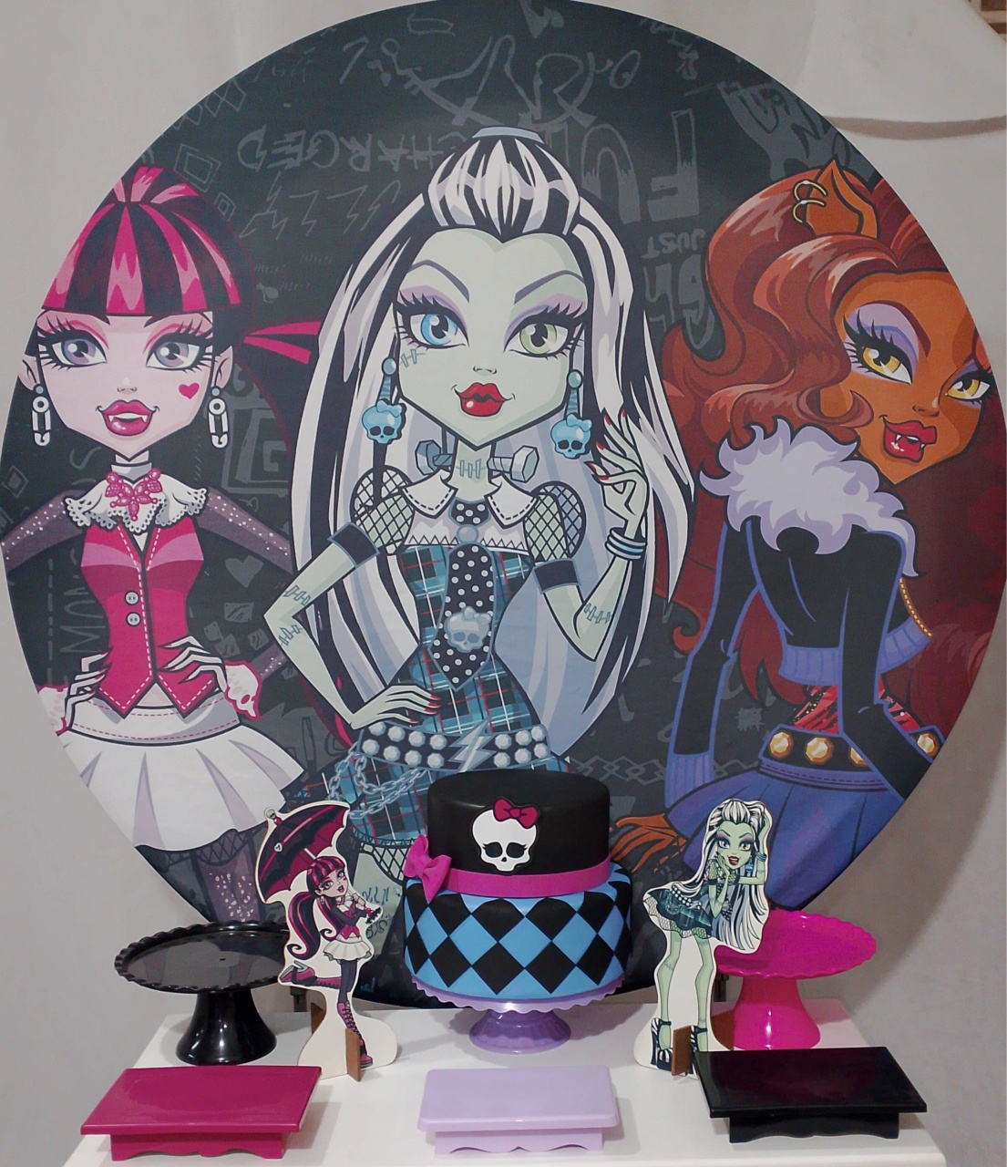 Kit Sem Mesa Monster High - Realize Decorações