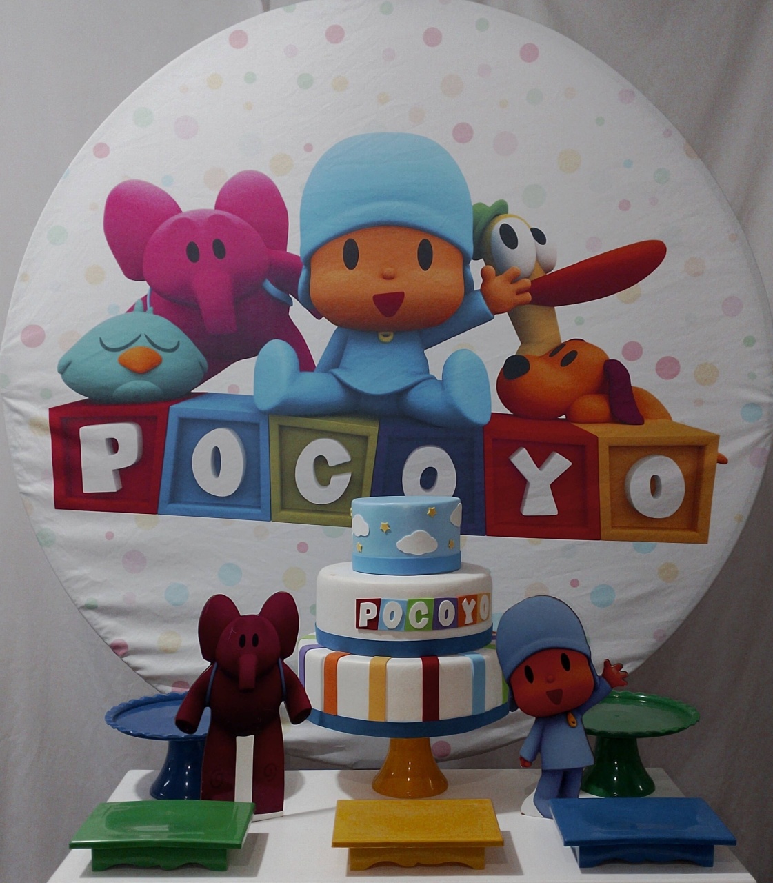 Kit Sem Mesa Pocoyo - Realize Decorações