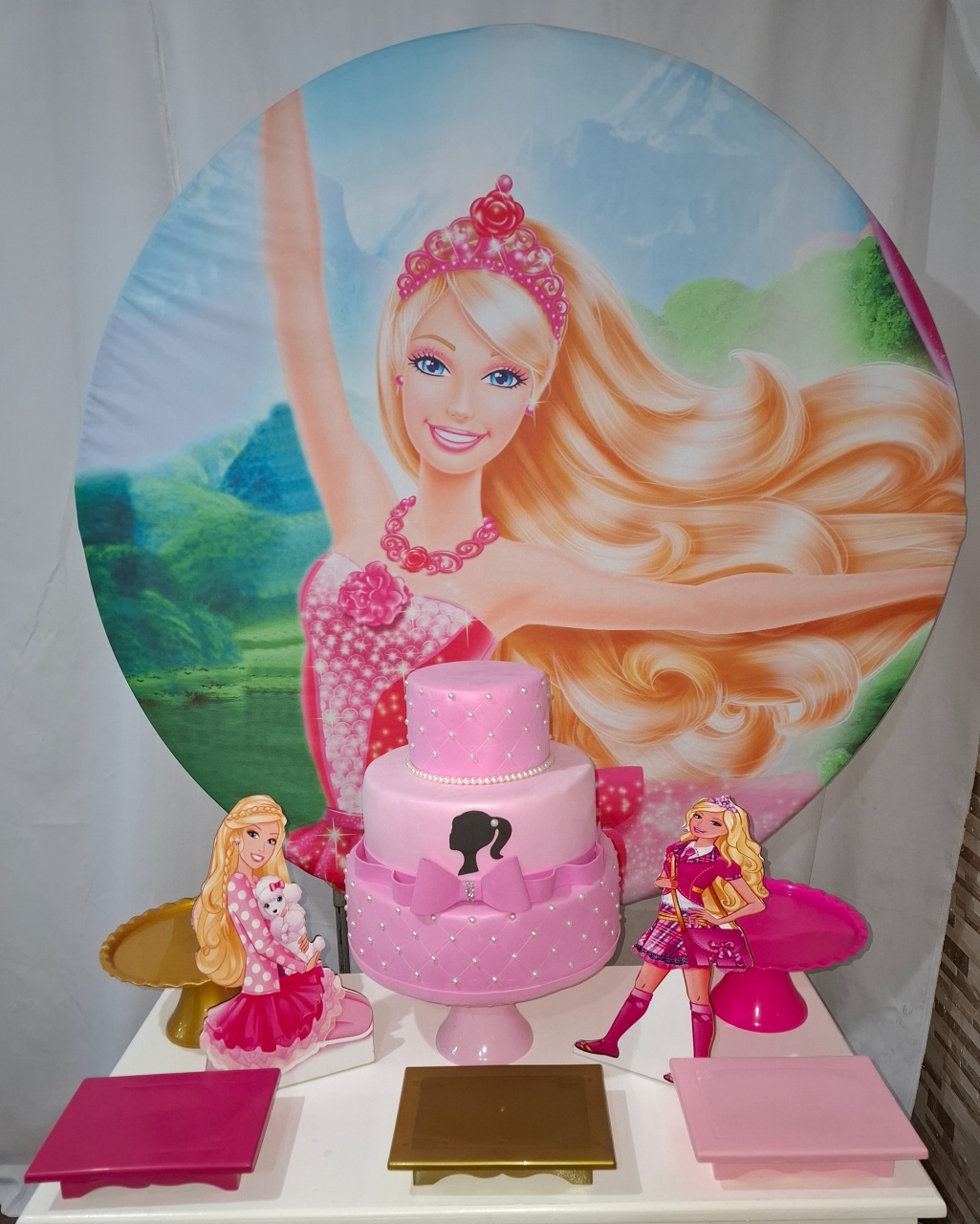 Kit Sem Mesa Barbie 1 - Realize Decorações