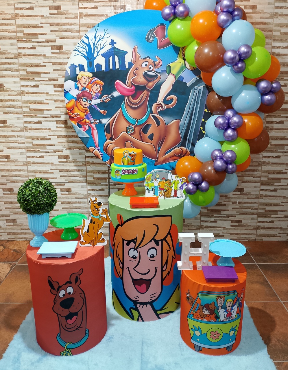 Pegue E Monte Scooby Doo - Realize Decorações